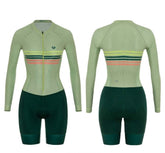 Enterizo Ciclismo GW M/L Mujer Sense Sea Verde